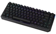 Endorfy herná klávesnica Thock 75% Wireless Black /RGB/ black sw. / bezdrôtová / CZ / SK lay. / skrátená / čierna