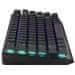 Endorfy herná klávesnica Thock 75% Wireless Black /RGB/ black sw. / bezdrôtová / CZ / SK lay. / skrátená / čierna