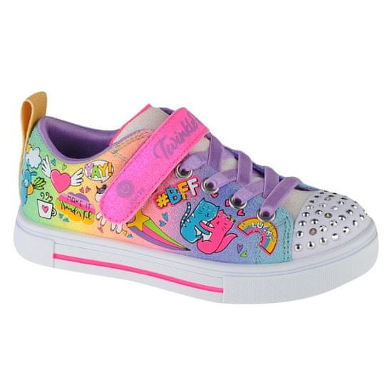 Skechers Obuv ružová Twinkle Sparks Bff Magic