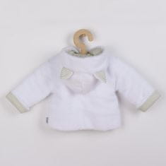 NEW BABY Luxusný detský zimný kabátik s kapucňou Snowy collection - 80 (9-12m)