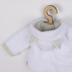 NEW BABY Luxusný detský zimný kabátik s kapucňou Snowy collection - 80 (9-12m)