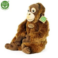 Plyšová opica orangutan 27 cm ECO-FRIENDLY