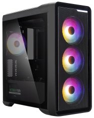 Zalman skriňa M3 Plus RGB / Mini tower / Micro ATX / USB 3.0 / 2x USB 2.0 / RGB / priehľadná bočnica