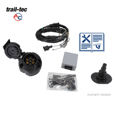 AC / Trail-Tech Typová elektroprípojka Mercedes Benz GL 2006-2012 (X164) , 7pin, AC