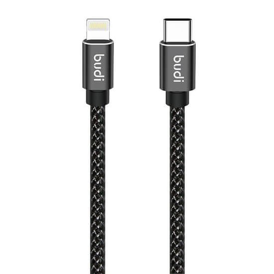 Budi Kábel USB-C do Lightning Budi, 20 W, 2 m