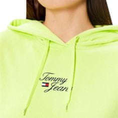 Tommy Hilfiger Mikina zelená 173 - 177 cm/L Tommy Jeans Hoodie