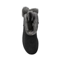 Ugg Australia Snehovky čierna 37 EU Min Bailey Fuzzy Bow