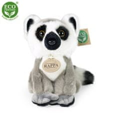 Plyšový lemur sediaci 18 cm ECO-FRIENDLY