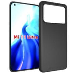 IZMAEL Silikónové puzdro Soft Case pre Xiaomi Mi 11 Ultra - Čierna KP10337