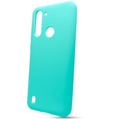 IZMAEL Silikónové puzdro Solid pre Motorola Moto G8 Power Lite - Slabo Zelená KP17661