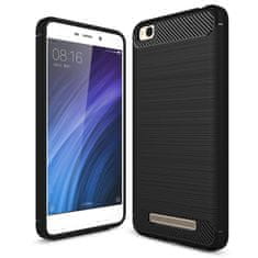 IZMAEL Carbon Shield TPU puzdro pre Xiaomi Redmi 4A - Tmavo Modrá KP19366