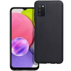 IZMAEL Silikónové puzdro Soft Case pre Samsung Galaxy A03s - Čierna KP22146