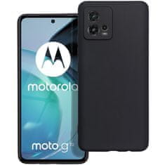 IZMAEL Silikónové puzdro Soft Case pre Motorola Moto G72 - Čierna KP25732