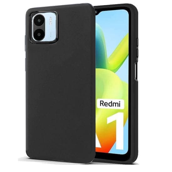 IZMAEL Silikónové puzdro Soft Case pre Xiaomi Redmi A1 - Čierna KP25740