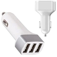 Verk  10047 Nabíjačka do auta 3x USB 3,1 A, 2,0 A a 1A