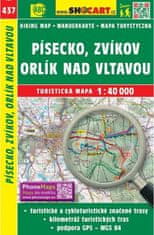 SC 437 Piesecko, Zvíkov, Orlík nad Vltavou 1:40 000