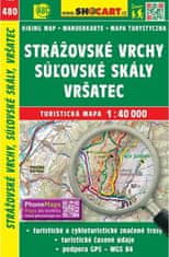 SC 480 Strážovské vrchy, Suľovské skaly, Vršatec 1:40 000