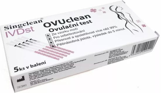 OnlineMedical 5x OVUCLEAN ovulační test - proužky