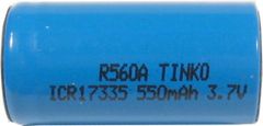 HADEX Nabíjací článok Li-Ion ICR17335 (RCR123) 3,7V/550mAh TINKO