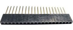 HADEX Dutinková lišta 20pin s rozstupom 2,54mm pre PCB