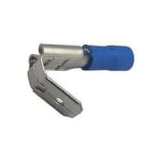 HADEX Faston-rozvádzač 6,3mm modrý pre kábel 1,5-2,5mm2