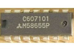 HADEX M58655P - 1024bit ROM, DIP14