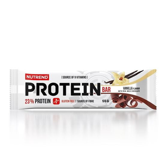 Nutrend Tyčinka PROTEIN BAR vanilka 55g