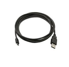 HADEX Kábel USB 2.0 konektor USB A / Micro-USB 3m čierny