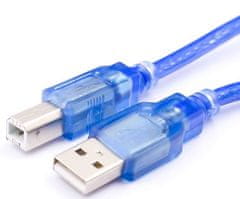 HADEX Kábel USB 2.0 konektor USB A/USB B, 1,8m