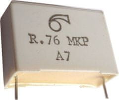 HADEX 1u/250V MKP, zvitkový kondenzátor radiálny RM=28mm