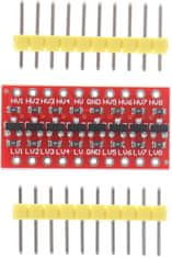 HADEX Prevodník log.úrovne IIC/I2C 5V na 3,3V 8 kanálový