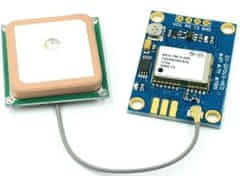 HADEX GPS modul NEO-7M s ROM a anténou