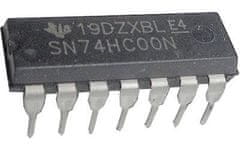 HADEX 74HC00N 4x 2 vstup NAND , DIL14 /7400/