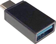 HADEX Redukcia USB A - USB-C - čierna