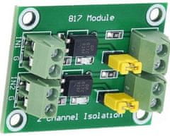 HADEX Modul optického oddelenia s PC817 - 2 kanály