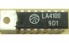 HADEX LA4100-nf zosilňovač 1W,Ucc=6V,DIP14+g