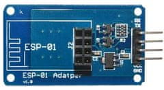 HADEX ESP8266 - adaptér pre ESP-01, modul 3,3 aj 5V