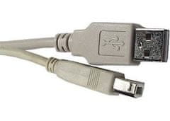 HADEX Kábel USB 2.0 konektor USB A/USB B, 3m
