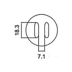 HADEX Nadstavec na vyfúkavačku SOJ 7,1x18,3mm