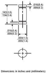 HADEX Diak DLDB4, minimelf SMD