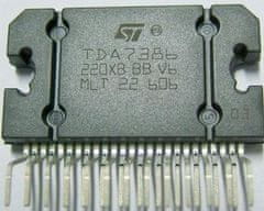 HADEX TDA7386 NF zosilňovač 4x45W/14V