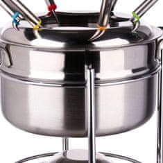 Northix Fondue set pre 6 osôb - nerez 