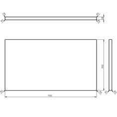 SAPHO WOODY doska 900x28x500mm, masív prírodný dub WD090-70 - Sapho