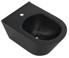 SAPHO AVVA bidet závesný 35,5x53 cm, čierna mat 100324-110 - Sapho