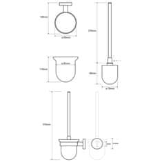 SAPHO X-ROUND WHITE WC kefa závesná, mliečne sklo, biela mat XR303W - Sapho