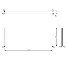 SAPHO WOODY doska 1300x28x500mm, masív prírodný dub WD130-70 - Sapho