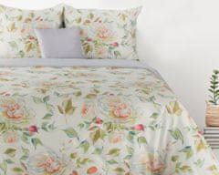 DESIGN 91 Obliečky na posteľ z mikrovlákna - Rosa, prikrývka 140 x 200 cm + vankúš 70 x 80 cm