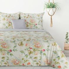 DESIGN 91 Obliečky na posteľ z mikrovlákna - Rosa, prikrývka 220 x 200 cm + 2x vankúš 70 x 80 cm