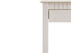 Danish Style Konferenčný stolík Linde, 110 cm, biela