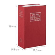 Relax Pokladnička do knižnice English Dictionary, 0799 čierna, 24cm